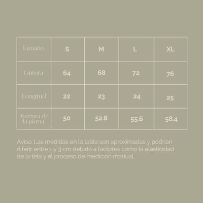 PANTI FAJA SHORT ALTA