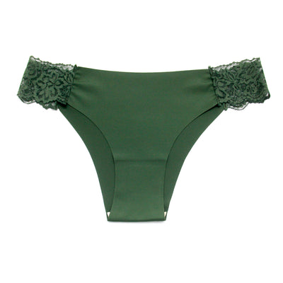 5 PACK PANTIS CON ENCAJE EN LADOS